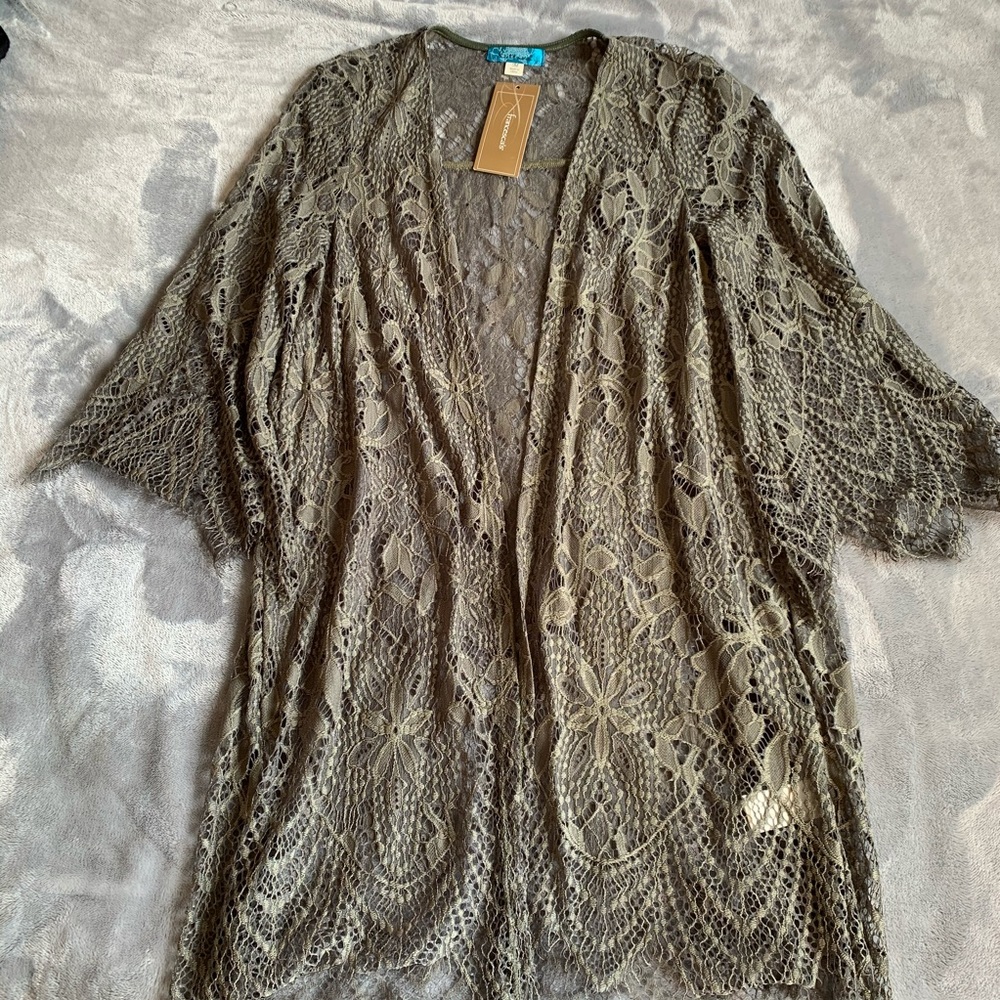 Lace cardigan